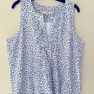 Sleeveless top